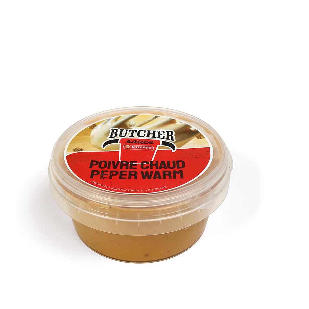 Sauce au poivre - 12 x 180g - Sauces chaudes