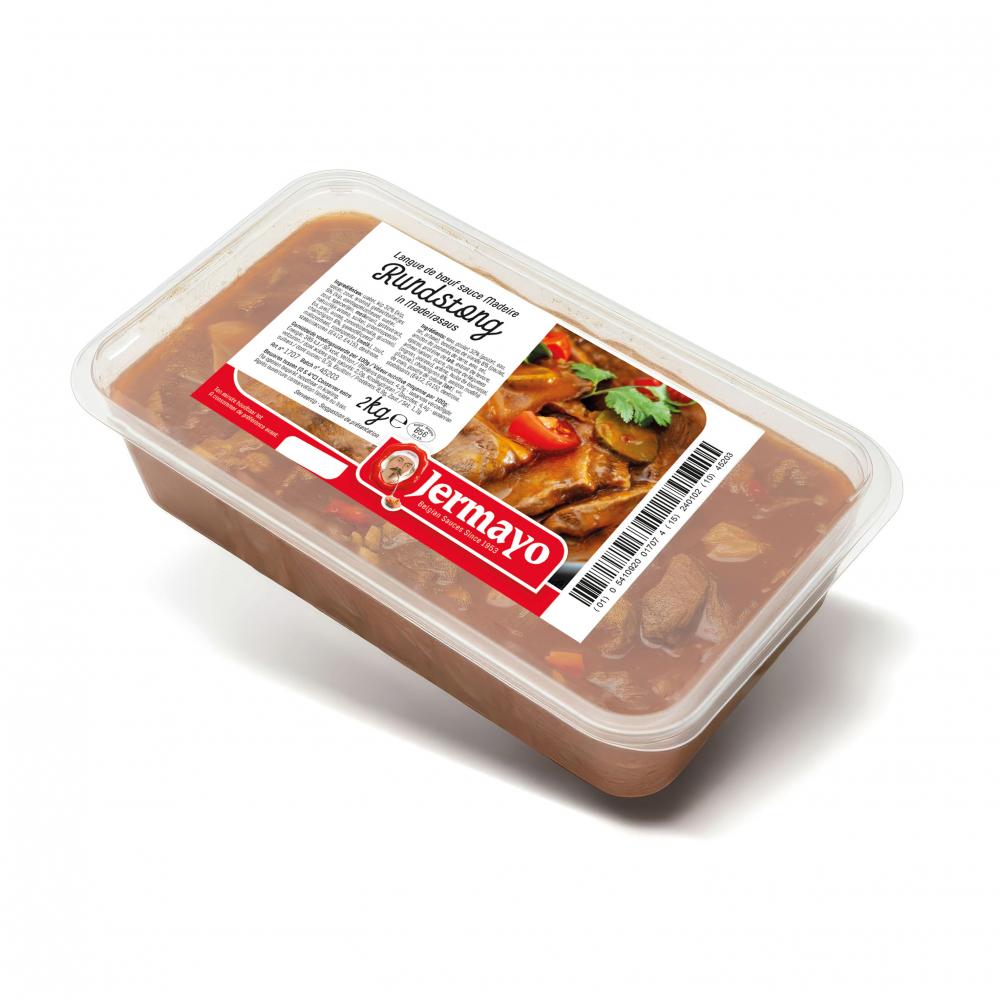 Calf's head in Madeira sauce - 3 x box 2kg - Ready meals