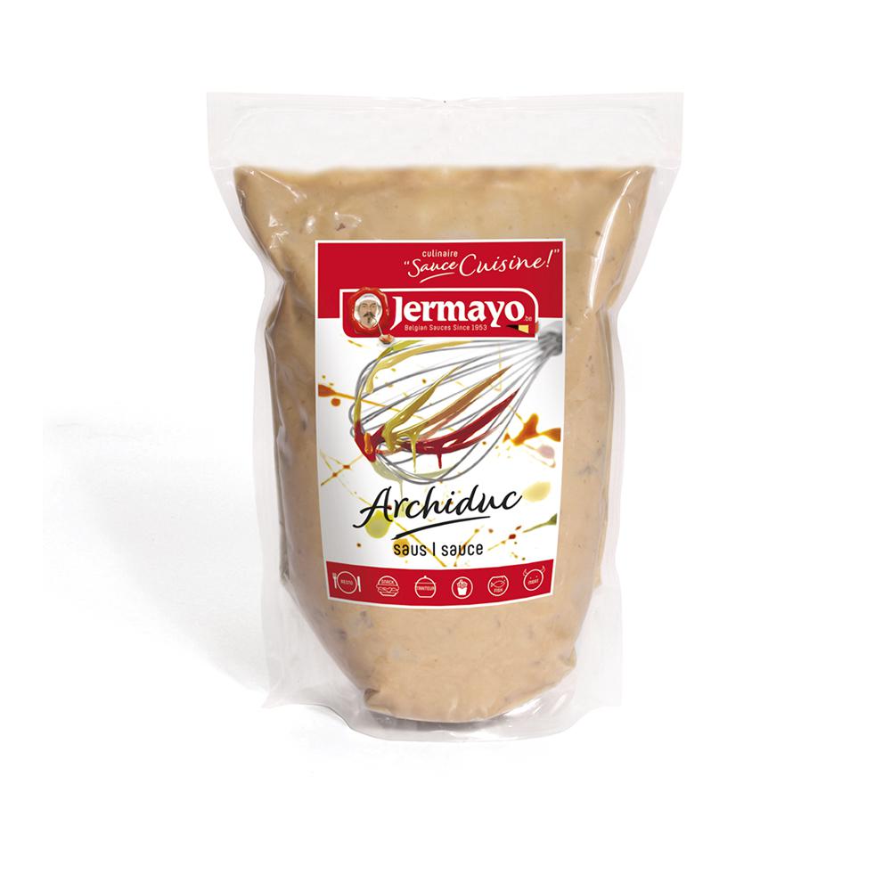 Archiducsaus - 4 x pouch 1L - Culinaire sauzen