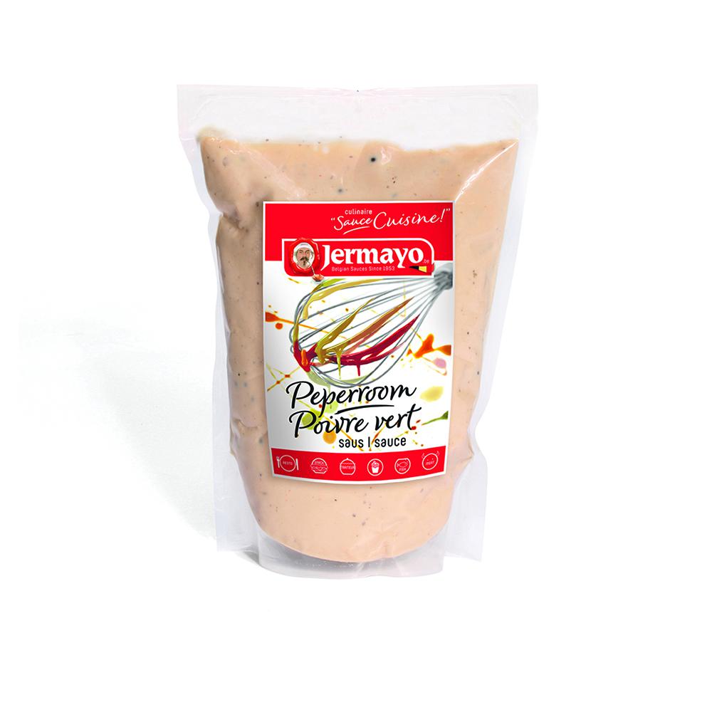Peperroomsaus - 4 x pouch 1L - Culinaire sauzen